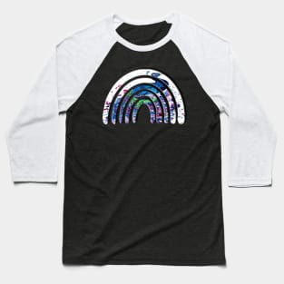 rainbow 3D Baseball T-Shirt